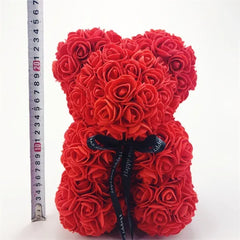 Valentine's Rose Bear