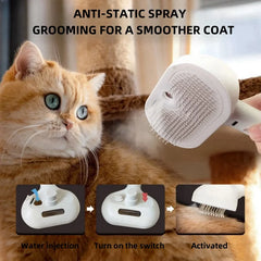 Pet Spray Grooming Comb