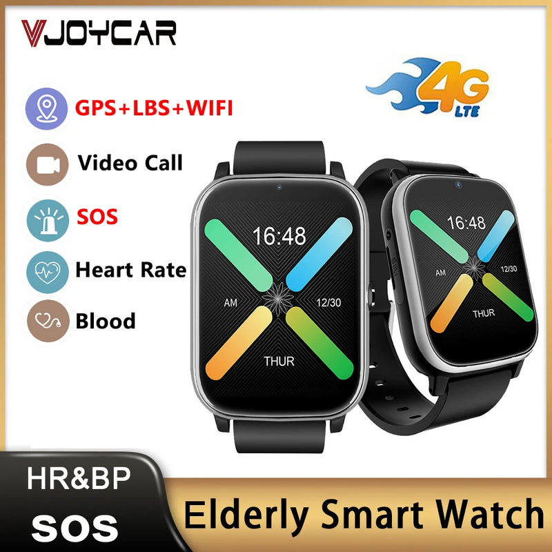 4G Smart Watch Elder GPS WIFI Video Call SOS IP67 Waterproof Child Smartwatch Camera Monitor Tracker Location Phone Watch