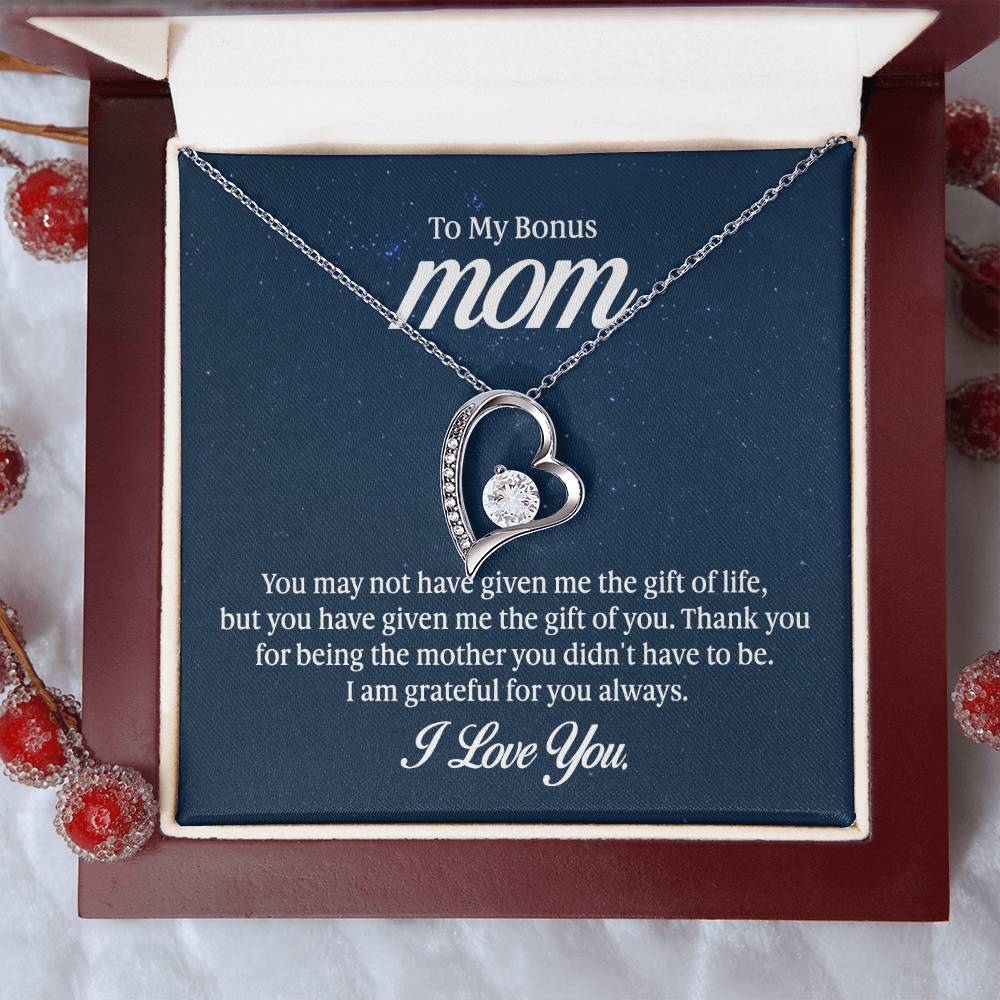 Forever Love Necklace - To My Bonus Mom