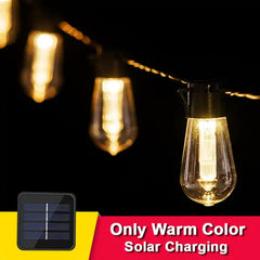 LED Solar String Waterproof Lights