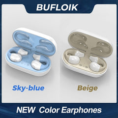 Bone Conduction Earphone Bluetooth 5.2 Ear Clip