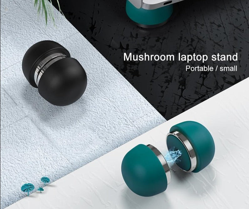 Mushroom Laptop Stand