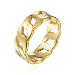 Elegant Infinity Link Ring